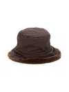 Zara Hat In Brown