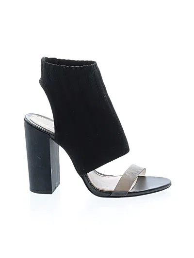 Pre-owned Zara Heels In Black