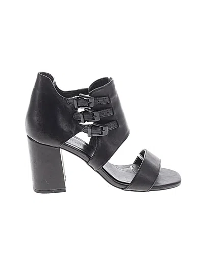 Pre-owned Zara Heels In Black
