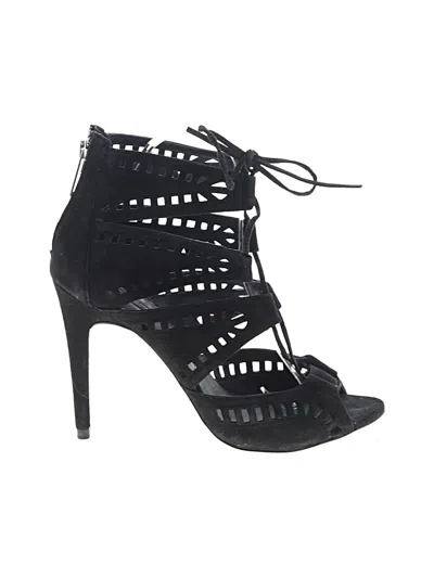 Pre-owned Zara Heels In Black