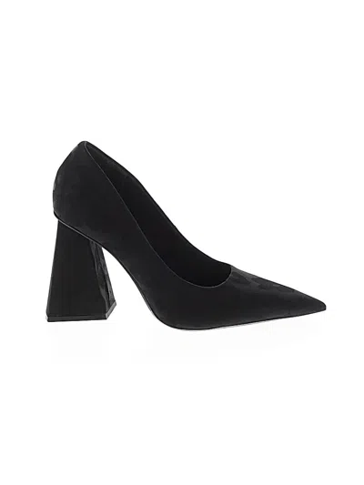 Pre-owned Zara Heels In Black