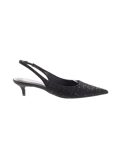 Pre-owned Zara Heels In Black