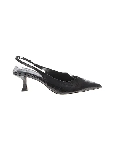 Pre-owned Zara Heels In Black