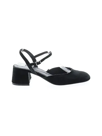 Pre-owned Zara Heels In Black