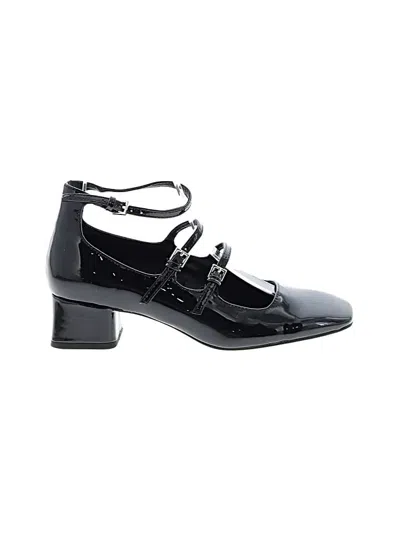 Pre-owned Zara Heels In Black
