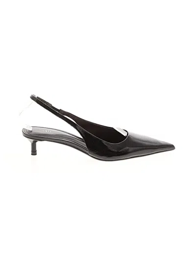 Pre-owned Zara Heels In Black