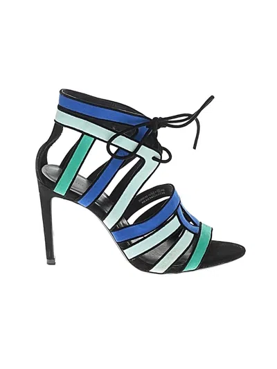 Pre-owned Zara Heels In Blue