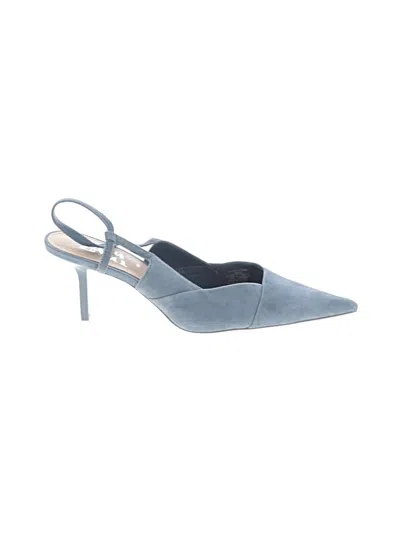 Pre-owned Zara Heels In Blue