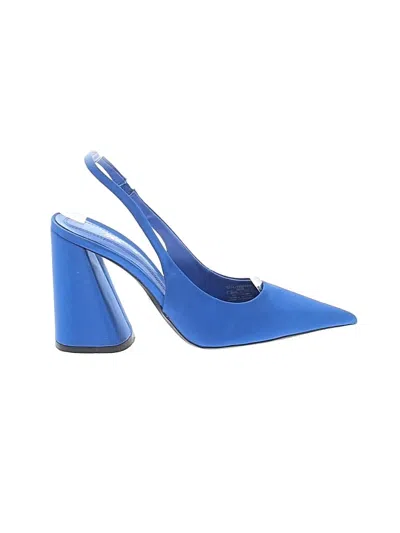 Pre-owned Zara Heels In Blue