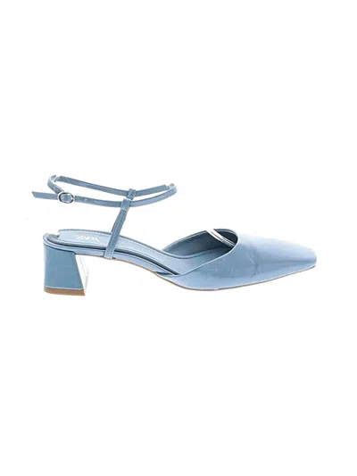 Pre-owned Zara Heels In Blue