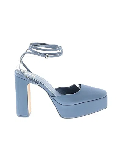 Pre-owned Zara Heels In Blue