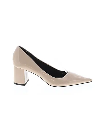 Pre-owned Zara Heels In Brown