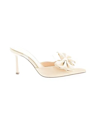 Pre-owned Zara Heels In Ivory
