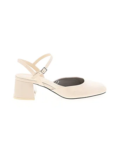 Pre-owned Zara Heels In Ivory