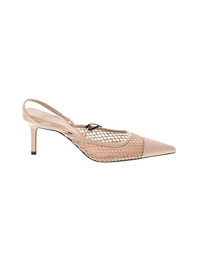 Pre-owned Zara Heels In Ivory