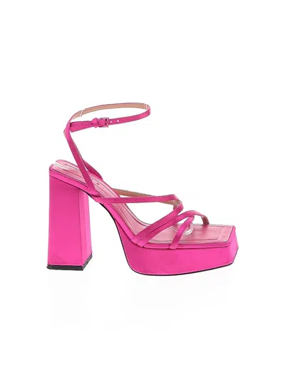 Pre-owned Zara Heels In Pink