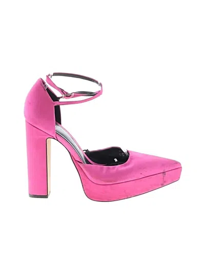 Pre-owned Zara Heels In Pink