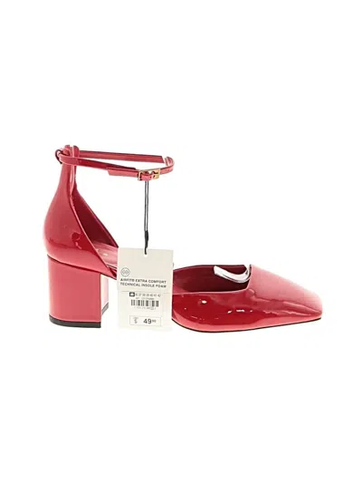 Zara Heels In Red