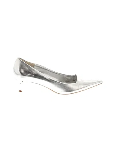 Pre-owned Zara Heels In Silver