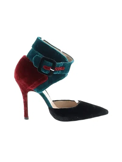 Pre-owned Zara Heels In Teal
