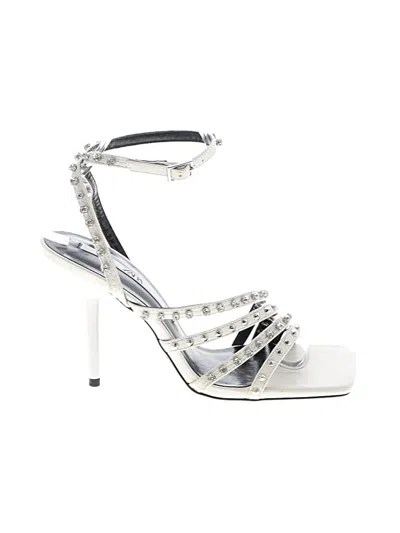 Pre-owned Zara Heels In White