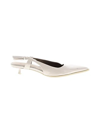 Pre-owned Zara Heels In White