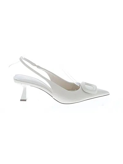 Pre-owned Zara Heels In White