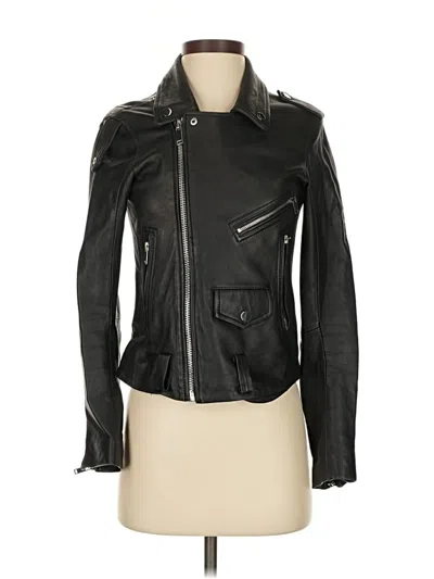 Pre-owned Zara Jacket In Black
