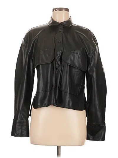 Pre-owned Zara Jacket In Black
