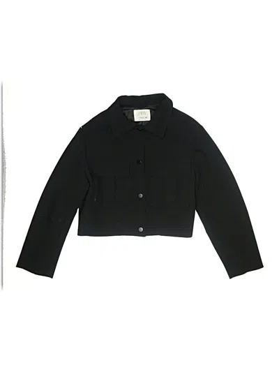 Pre-owned Zara Kids' Jacket In Black