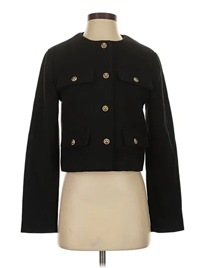 Pre-owned Zara Jacket In Black