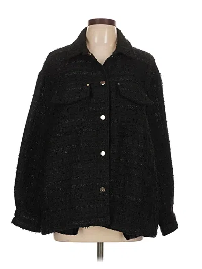 Pre-owned Zara Jacket In Black