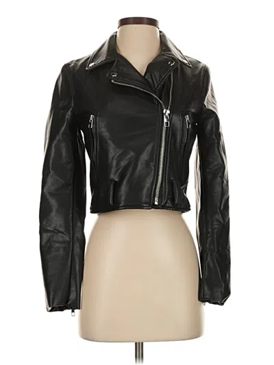 Pre-owned Zara Jacket In Black
