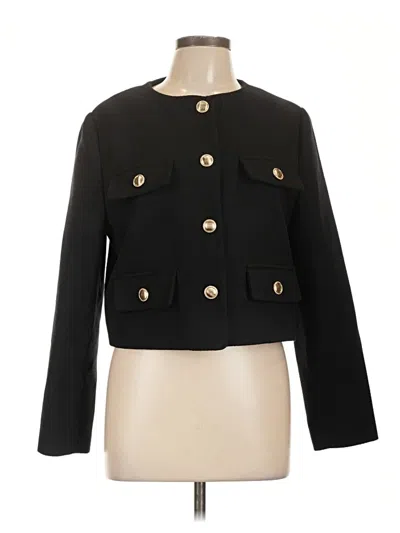 Pre-owned Zara Jacket In Black