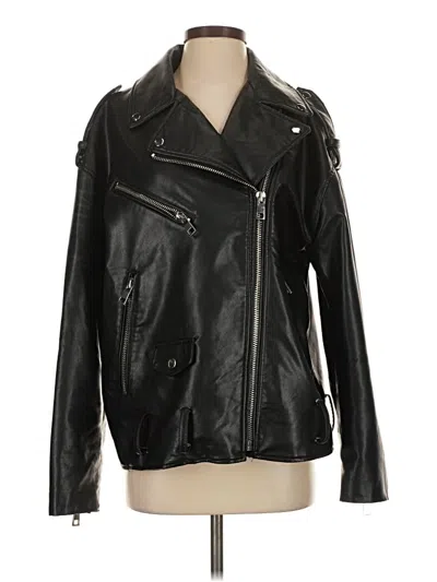 Pre-owned Zara Jacket In Black
