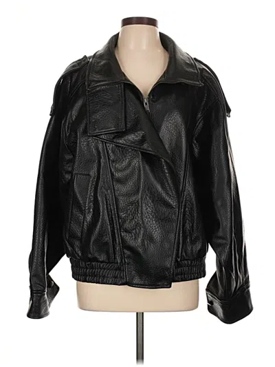 Pre-owned Zara Jacket In Black