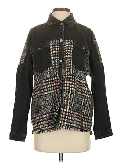 Pre-owned Zara Jacket In Black