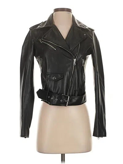 Pre-owned Zara Jacket In Black
