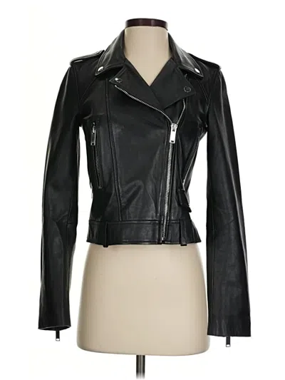 Pre-owned Zara Jacket In Black