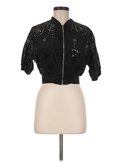 Pre-owned Zara Jacket In Black