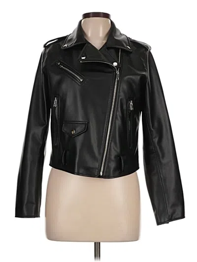 Pre-owned Zara Jacket In Black