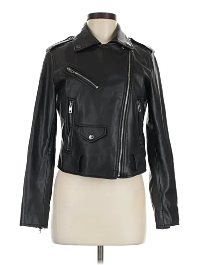 Pre-owned Zara Jacket In Black