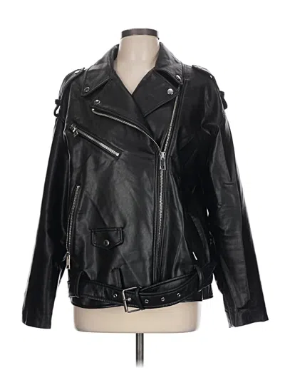 Pre-owned Zara Jacket In Black