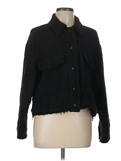 Pre-owned Zara Jacket In Black