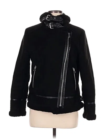 Pre-owned Zara Jacket In Black