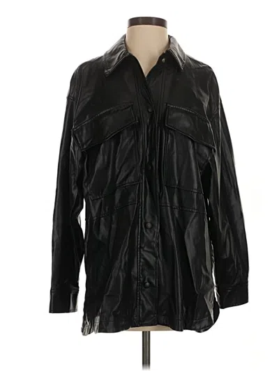 Pre-owned Zara Jacket In Black