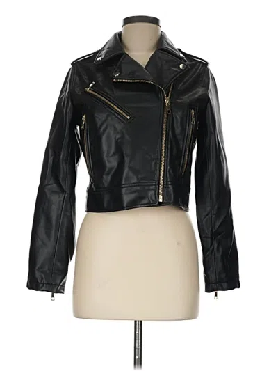 Pre-owned Zara Jacket In Black