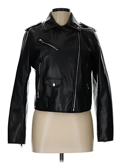 Pre-owned Zara Jacket In Black