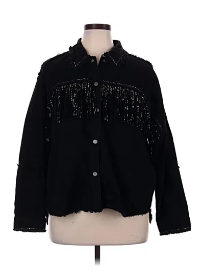 Pre-owned Zara Jacket In Black