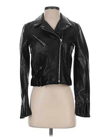 Pre-owned Zara Jacket In Black